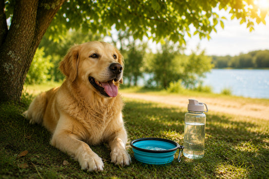 ☀️ Sommerhitze und Hunde – So schützt du deinen Vierbeiner an heißen Tagen