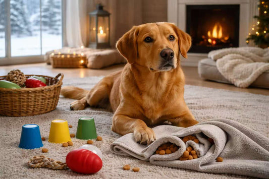 ❄️ Bewegung im Winter – wenn Spaziergänge kürzer werden und dein Hund trotzdem ausgelastet ist