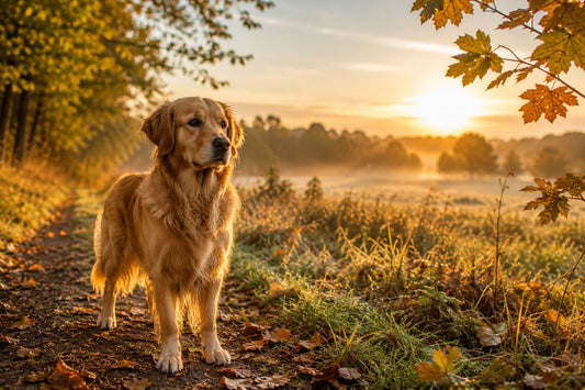 Hundealltag im Herbst