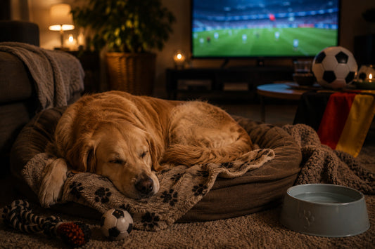 🌙 Nach dem Fußballabend mit Hund – entspannen, runterkommen und wieder in den Alltag finden