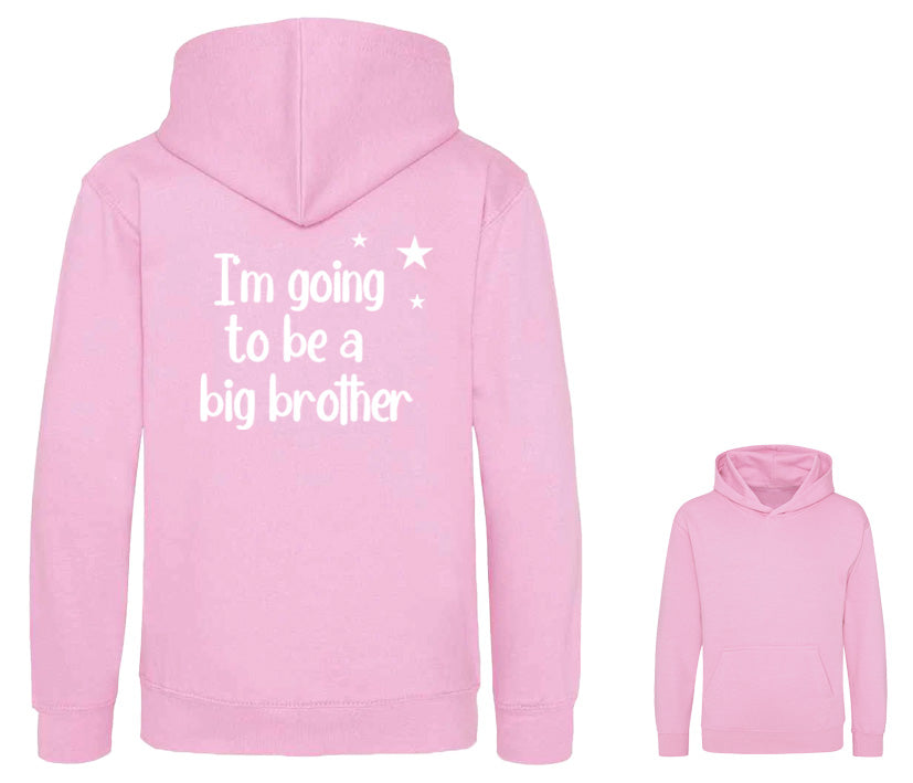 Kinder Hoodie - I'm going to be a big brother