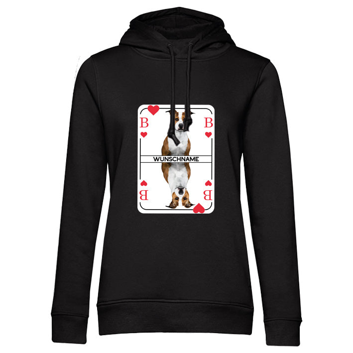 Frauen Hoodie - Herzbube