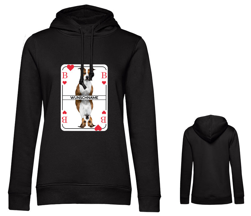 Frauen Hoodie - Herzbube