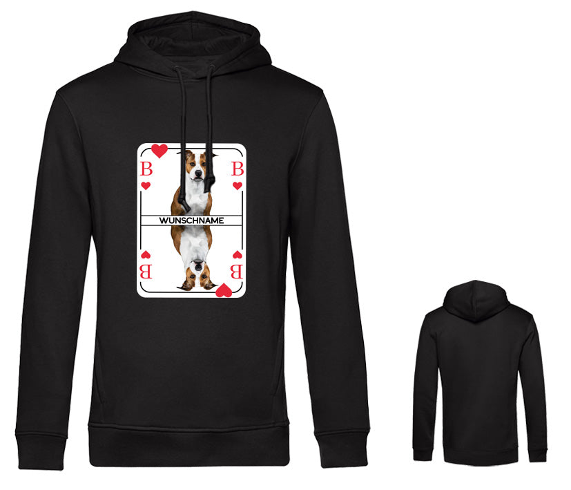Männer Hoodie - Herzbube