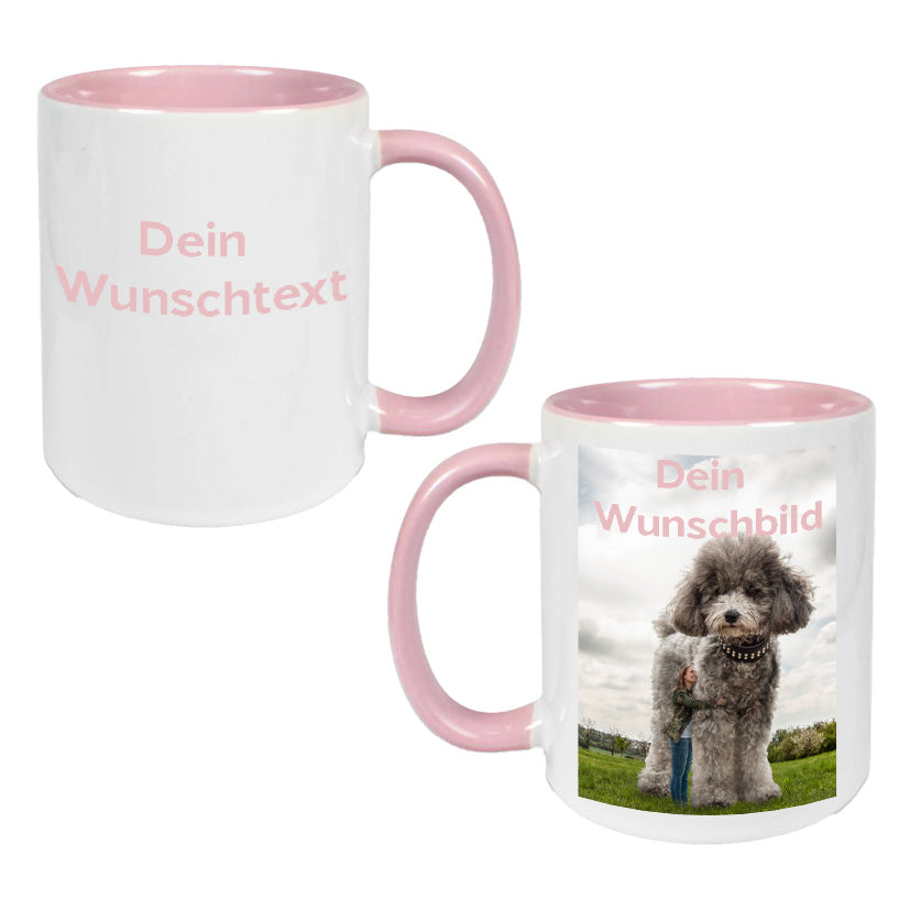 Tasse für Tierliebhaber - mit Wunschtext & Wunschdesign