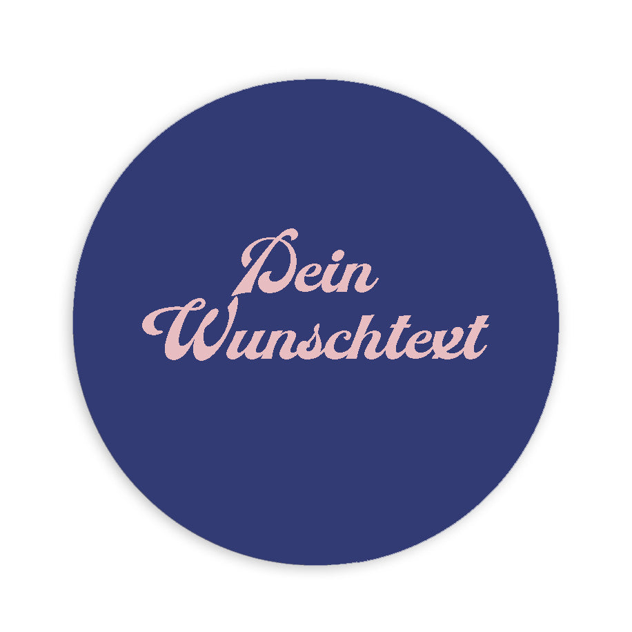 Tassenuntersetzer für Tierliebhaber - Wunschtext