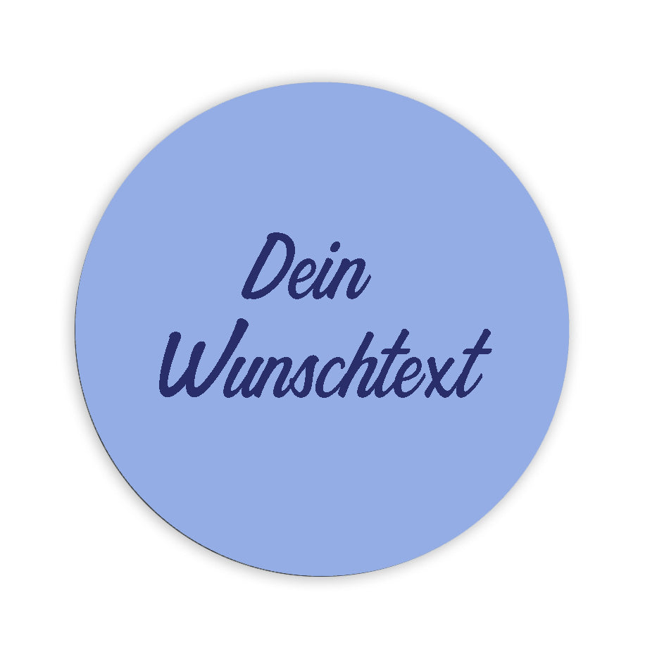 Tassenuntersetzer für Tierliebhaber - Wunschtext